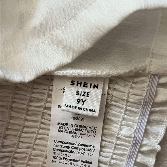 SHEIN White Buttoned Tank Top - Picture 2 of 3